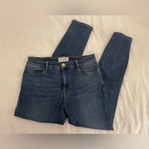 Indigo wash jeans